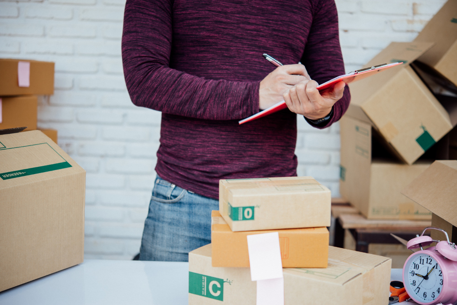 handsome-young-man-working-with-papers
